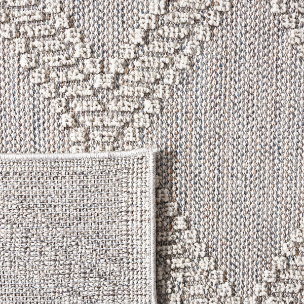 Wade Logan® AmberJayne Global 226 Area Rug In Grey / Light Grey